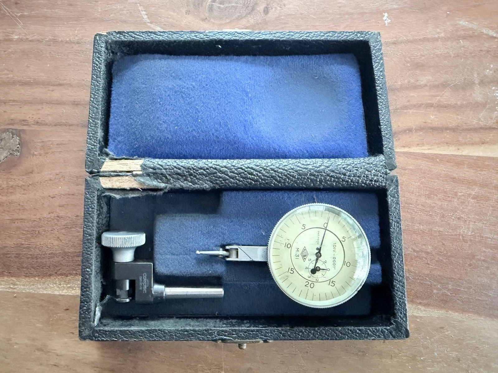Alina M32 Dial Test Indicator .0001 With Original Case