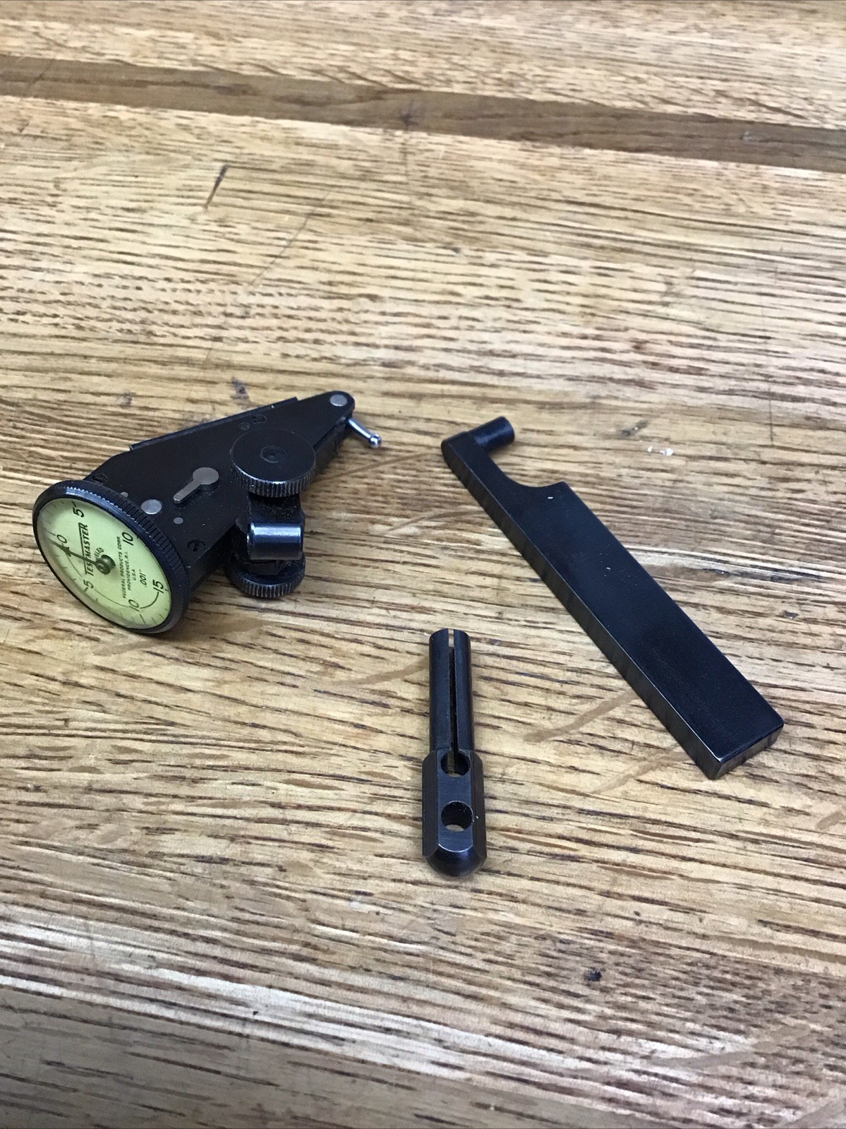 Federal Testmaster T-5 Dial Test Indicator & Attachments