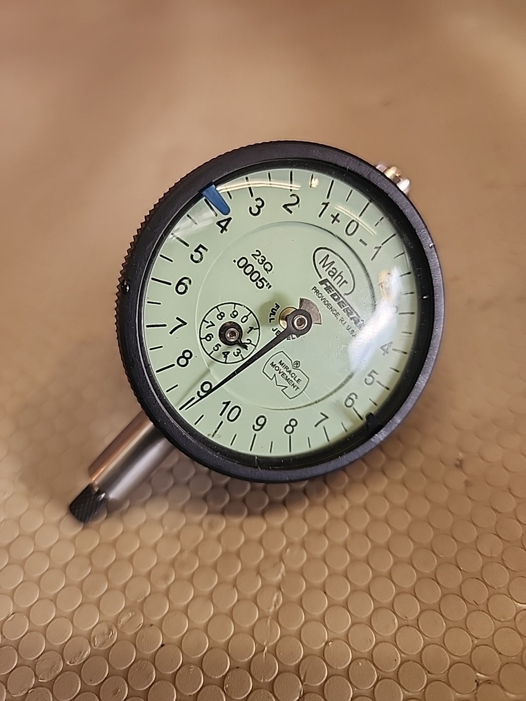 Federal Dial Indicator Full Jeweled Miracle Move No. 23Q