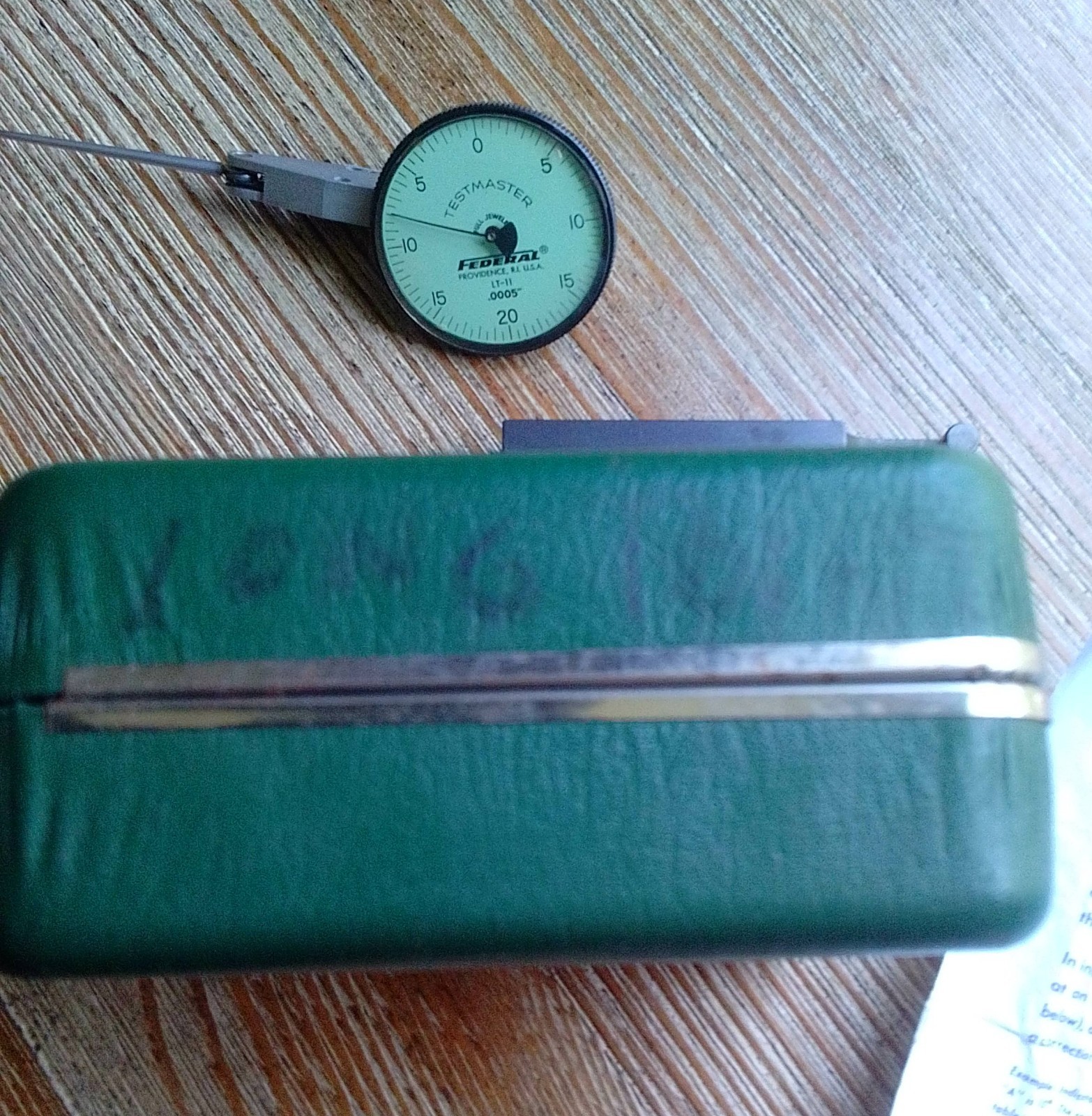 Federal Testmaster LT-11 Dial Test Indicator — photo 8