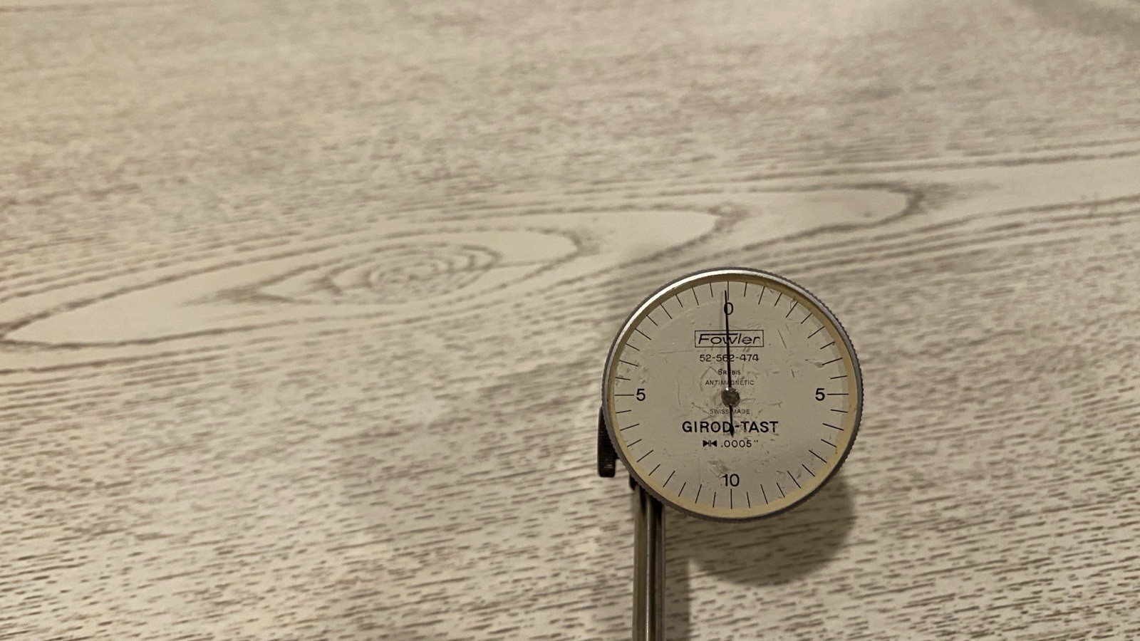 Fowler Girod-Tast 52-562-453 Dial Test Indicator — photo 4