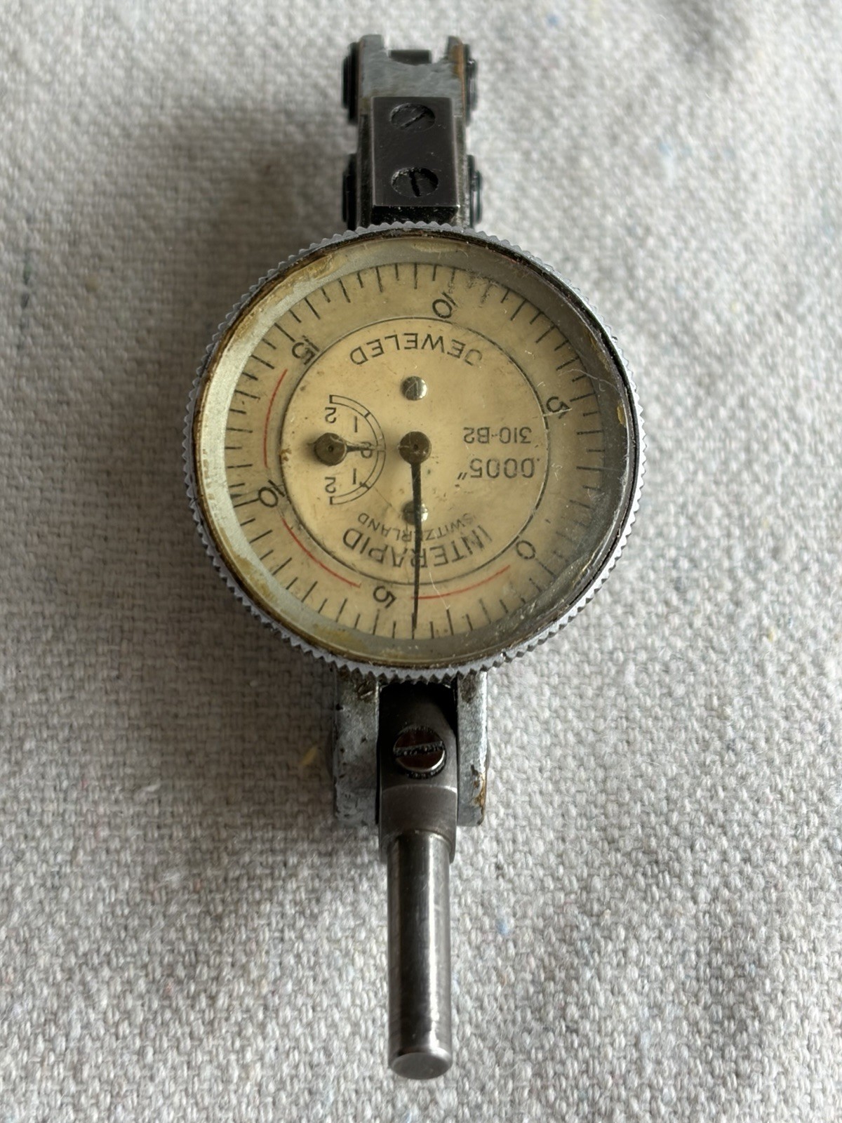 Interapid Dial Indicator 310-B2 .0005 Graduations — photo 5