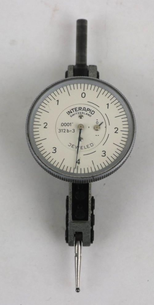 Interapid 312B-3 Dial Test Indicator .0001 Graduation, MP