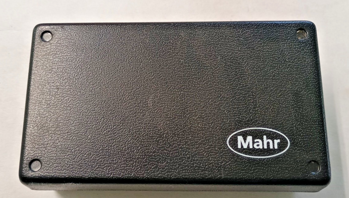 Mahr Type 801 H Dial Indicator No. 4303950-Lens is cracked