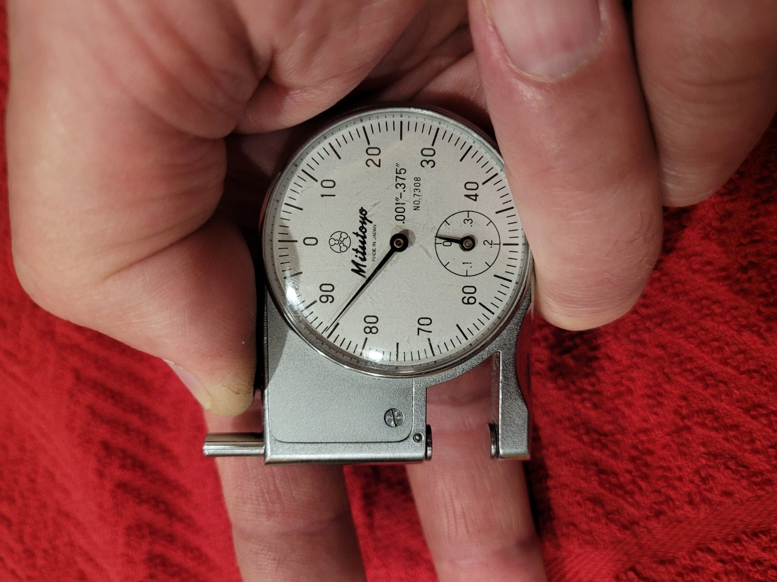 Mitutoyo 7308 Dial Thickness Gauge — photo 7
