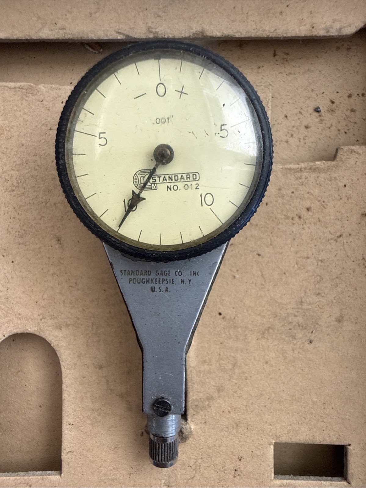Standard Gage No. 012 Dial Indicator — photo 2