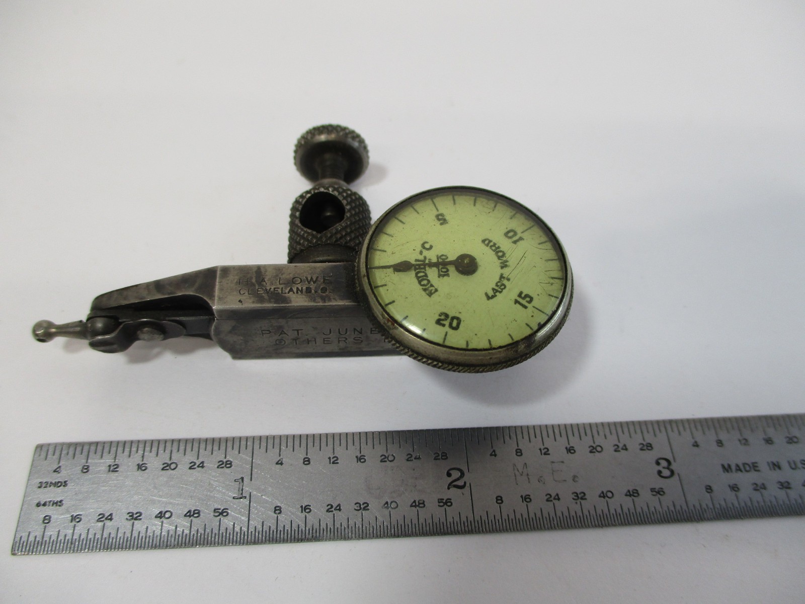 Lowe Model C Last Word Dial Indicator — photo 4