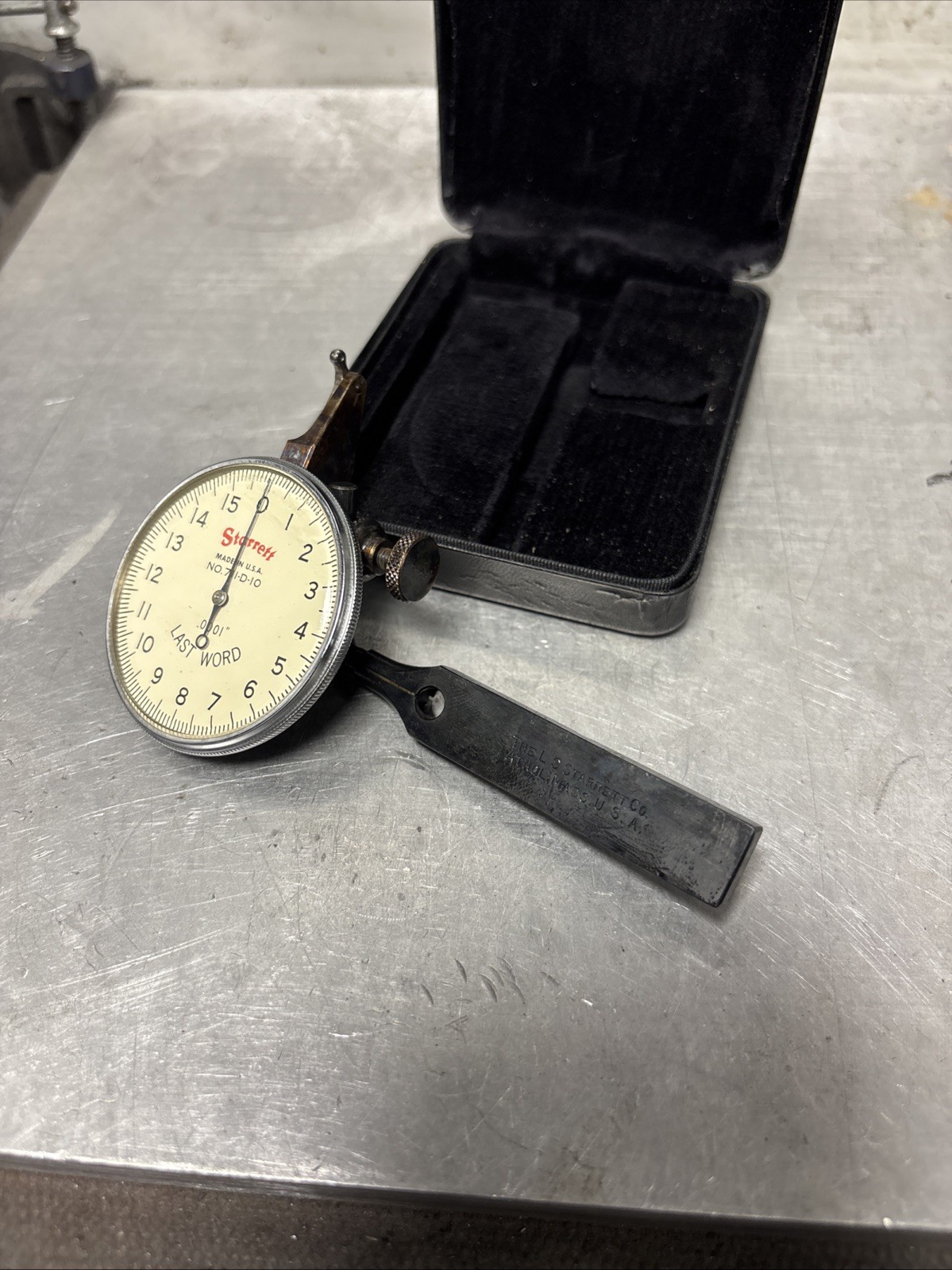 Starrett No 711-D-10 Last Word Dial Test Indicator — photo 3
